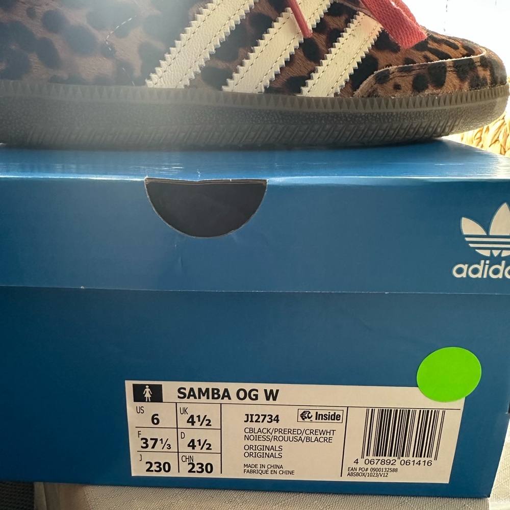 adidas Samba OG Cheetah pack Women size 6 - Picture 4 of 4